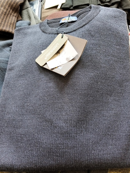 Maglione lana merino girocollo